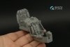 Quinta Studio QD35099 AH-64E 3D-Printed & coloured Interior on decal paper (Takom) 1/35